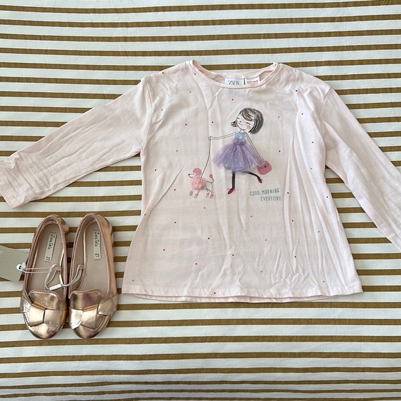 ZARA GIRL SHIRT BRAND NEW - Picture 1 of 3